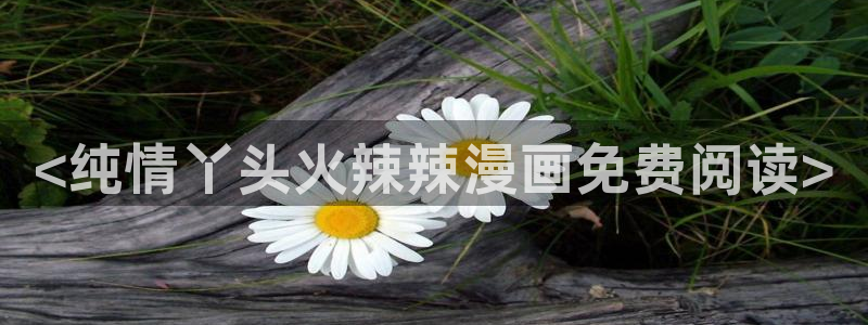 爱看韩漫免费漫画：<纯情丫头火辣辣漫画免费阅读>