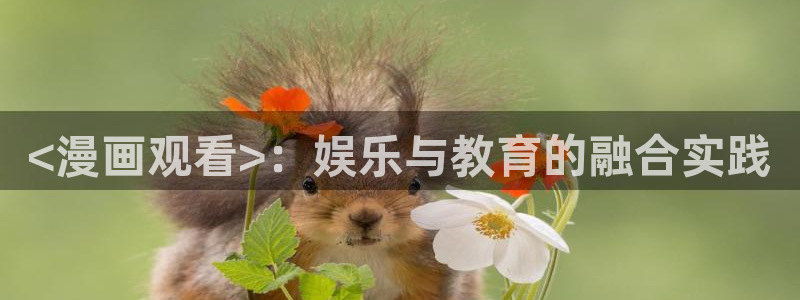 韩漫歪歪漫：<漫画观看>：娱乐与教育的融合实践