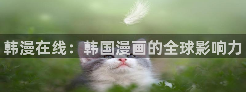 你是一只小白狐韩漫画在线观看：韩漫在线：韩国漫画的全球影响力