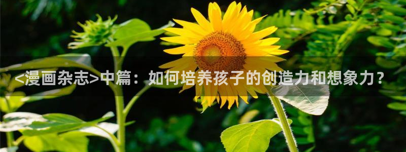 韩漫免费漫画搜查官诗雨：<漫画杂志>中篇：如何培养孩子的创造力和想象力？